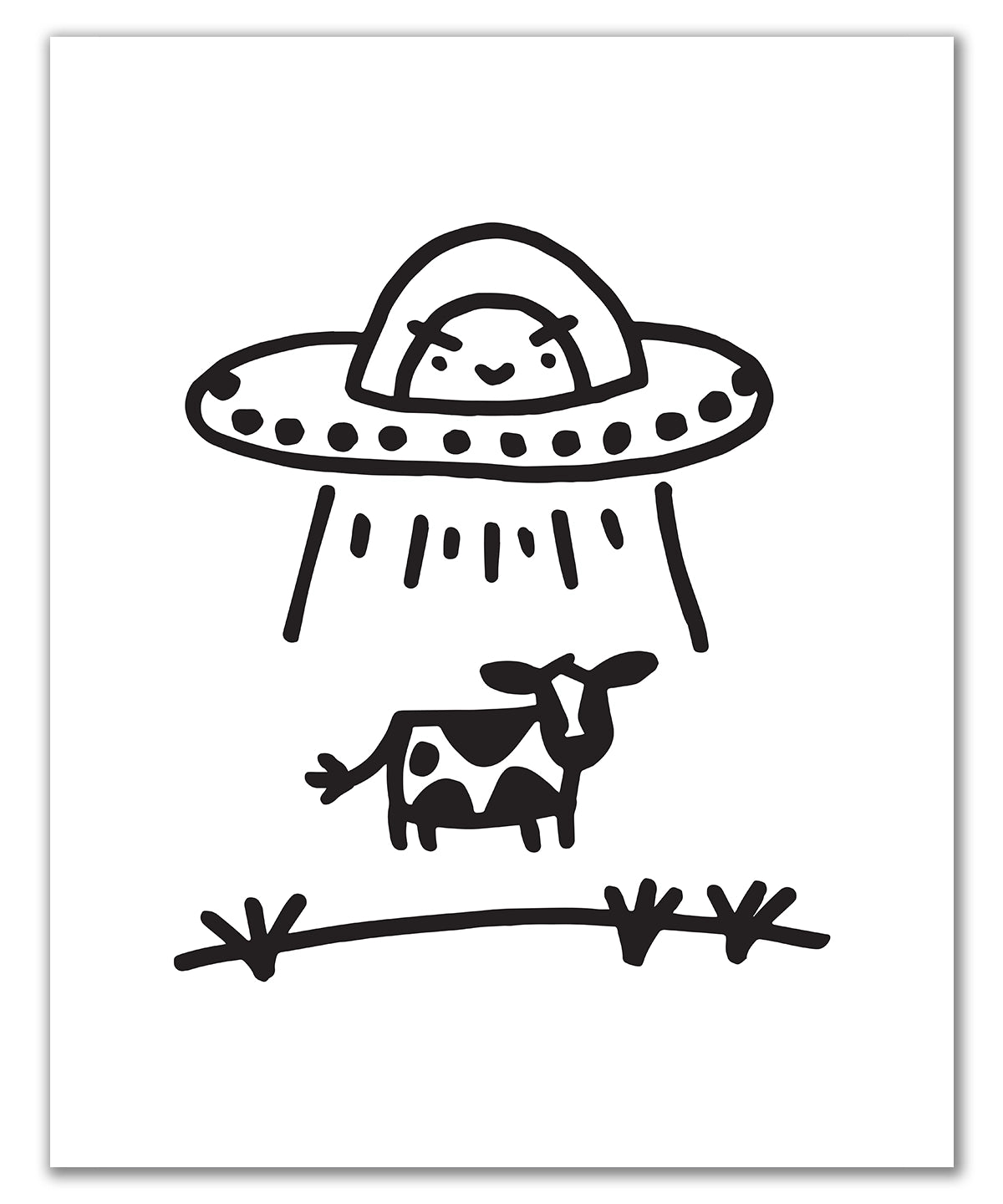 ufo cow